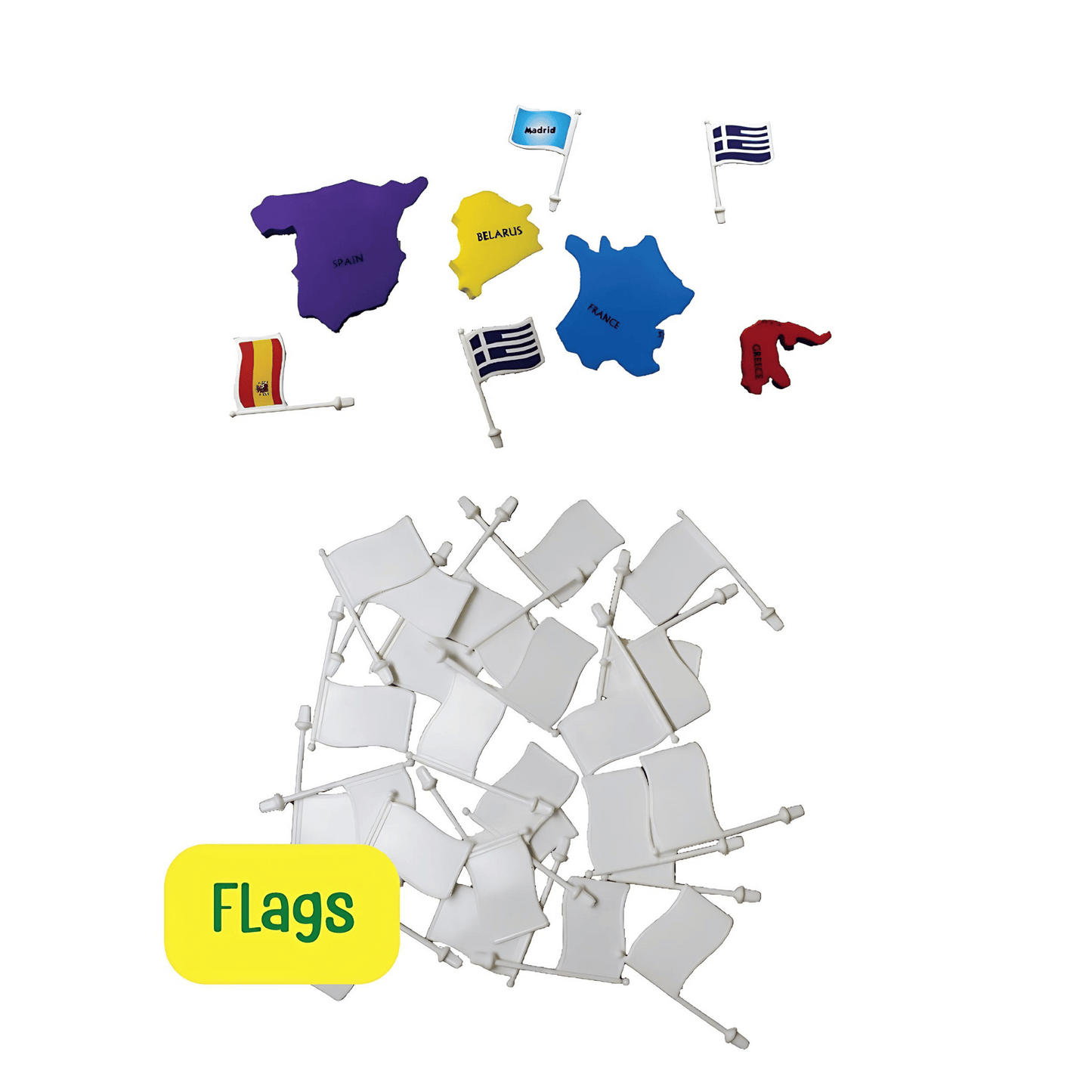 Toyology Europe Map Puzzle with Flags